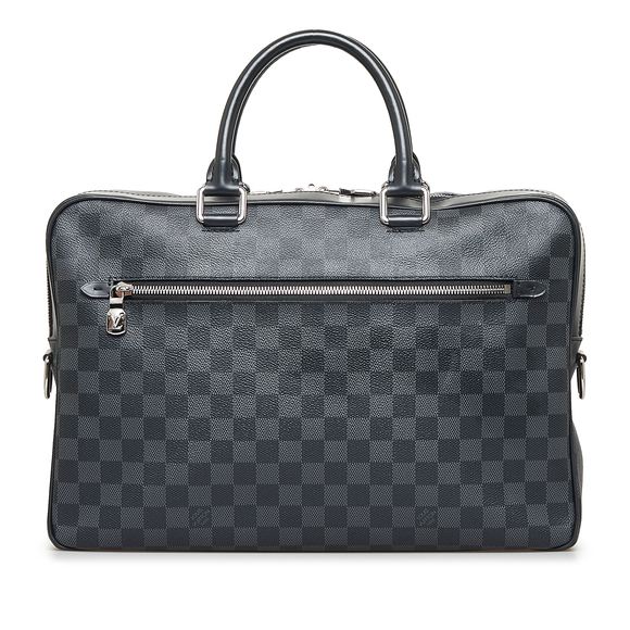 LOUIS VUITTON Damier Graphite Porte Documents Business PM Business Bag